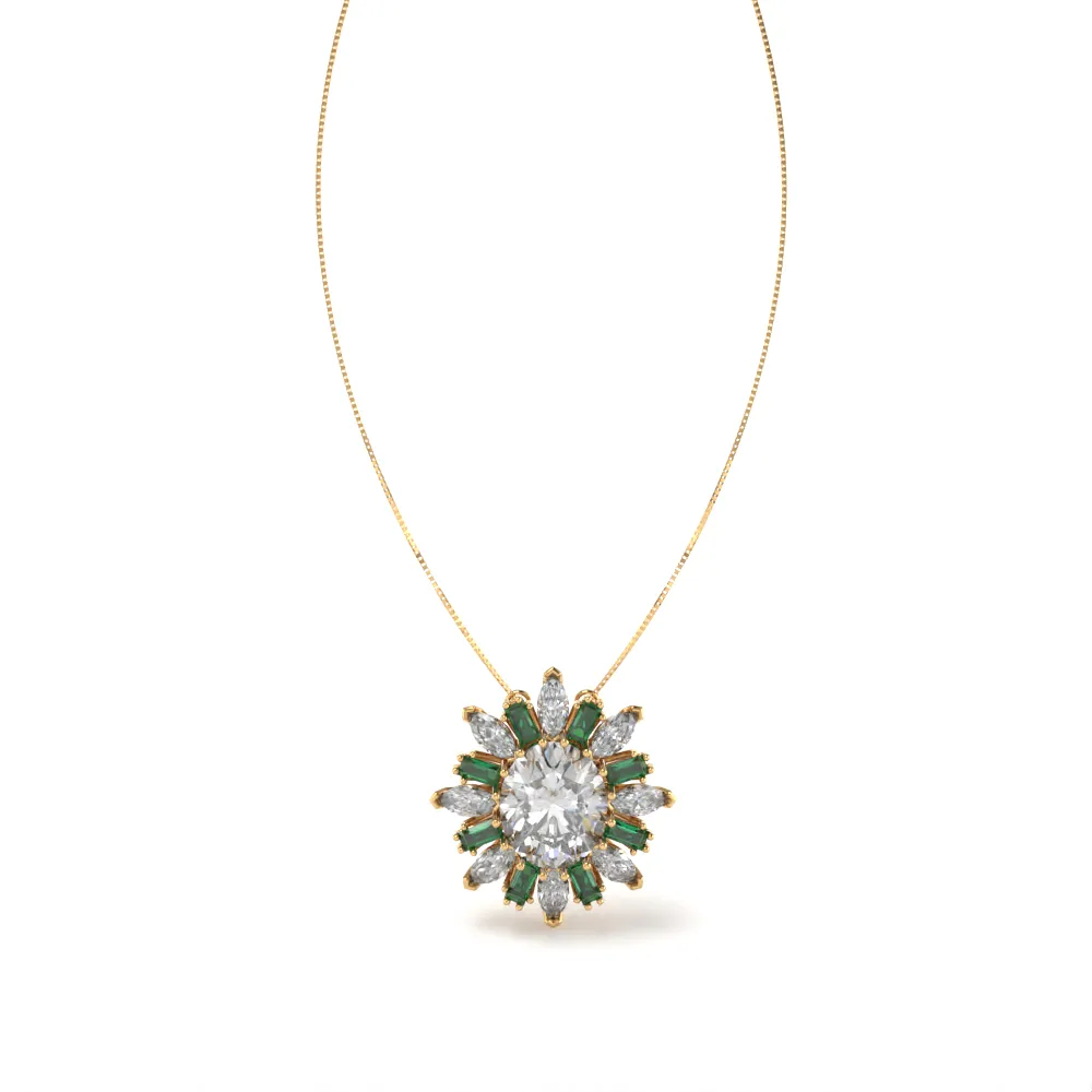 Collana Fiocco Di Neve