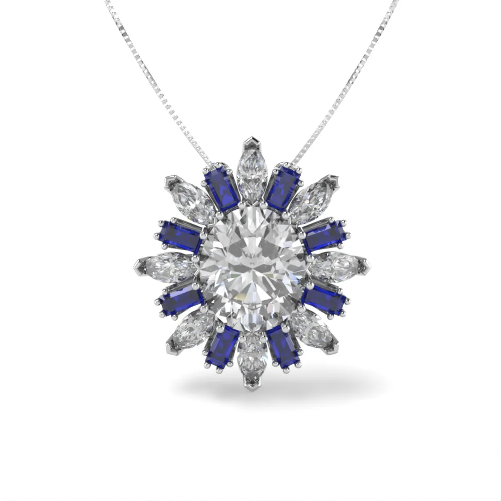 Collana Fiocco Di Neve