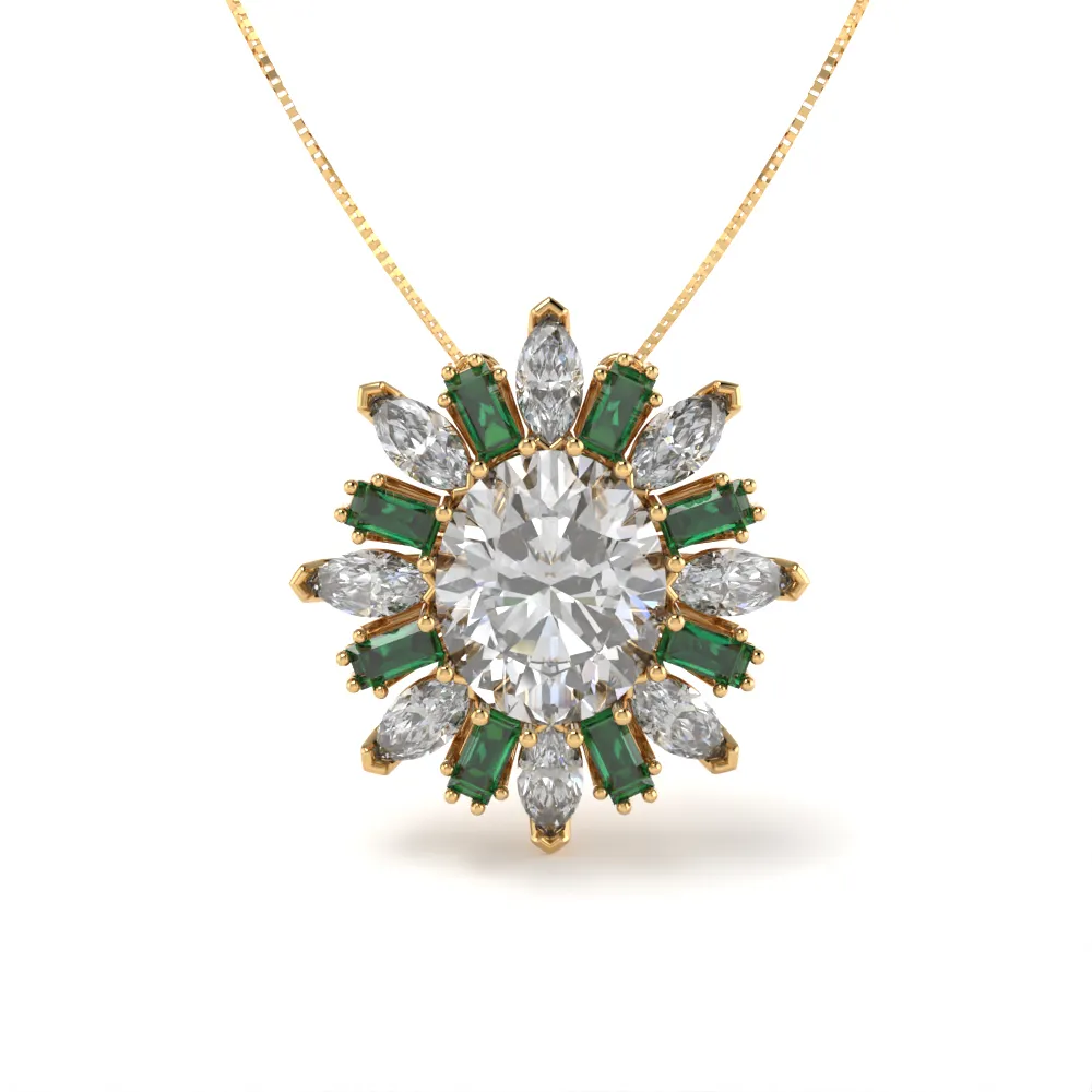 Collana Fiocco Di Neve