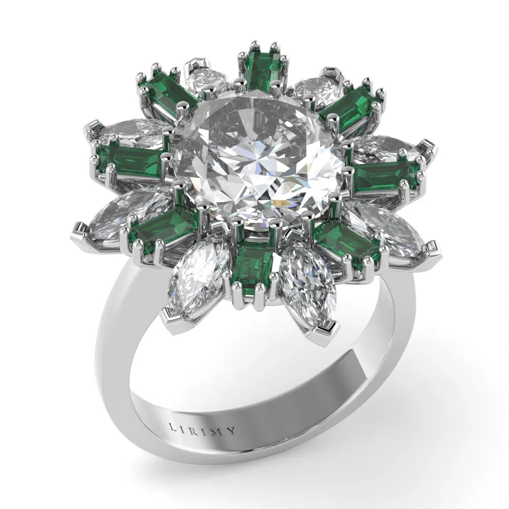Anello Fiocco Di Neve